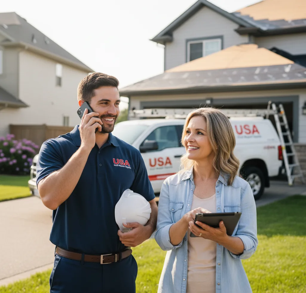 USA Roof Repair Experts customer support in Valley